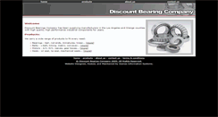Desktop Screenshot of discountedbearings.com